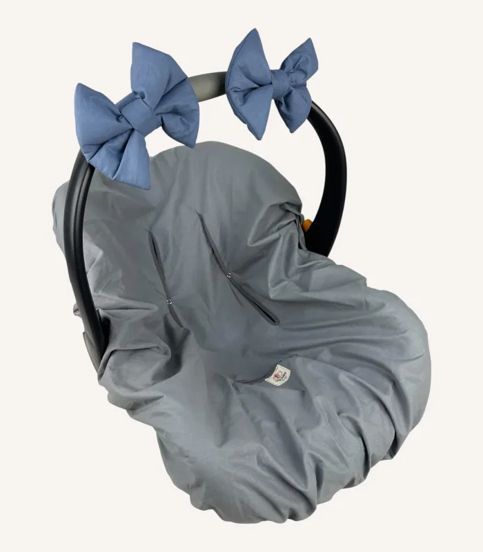 İndigo Mavi 2’li Mini Fiyonk Takımı